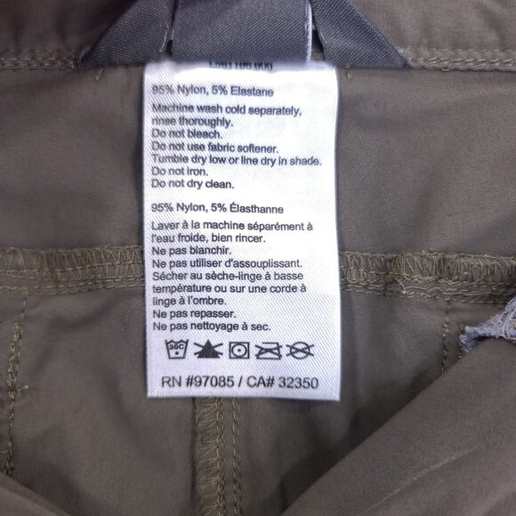 Outdoor Research Shorts Womens 4 Brown Equinox Cargo Performance Light Camp - Picture 8 of 9